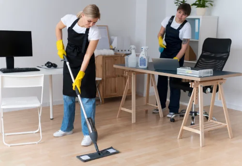 Nettoyage de bureau professionnel à Saint-Georges-de-Poisieux